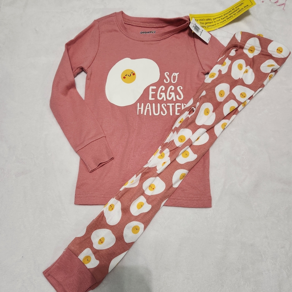 NWT Old Navy Long Sleeve Pants Egg Pajama Set